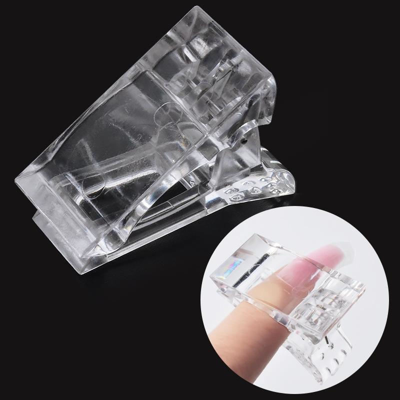 Wholesale Supply Poly Gel Quick Building Crystal Nail Clips for Manicure Diy 