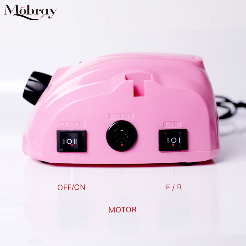 Mobray Professional Electric Nail Drill Low Heat 