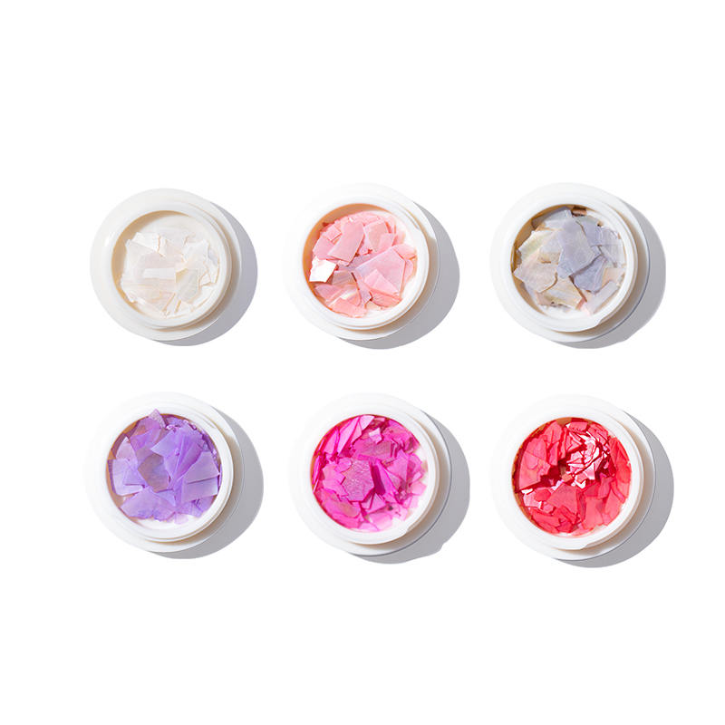 New Arrival 7 Colorful Sea Shell Nail Art Decoration Wholesale Supply 