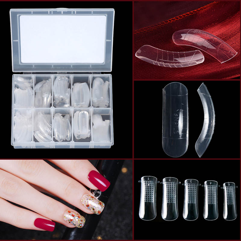 Wholesale Fake Extension Poly Gel Tips for Salon And Nail Art